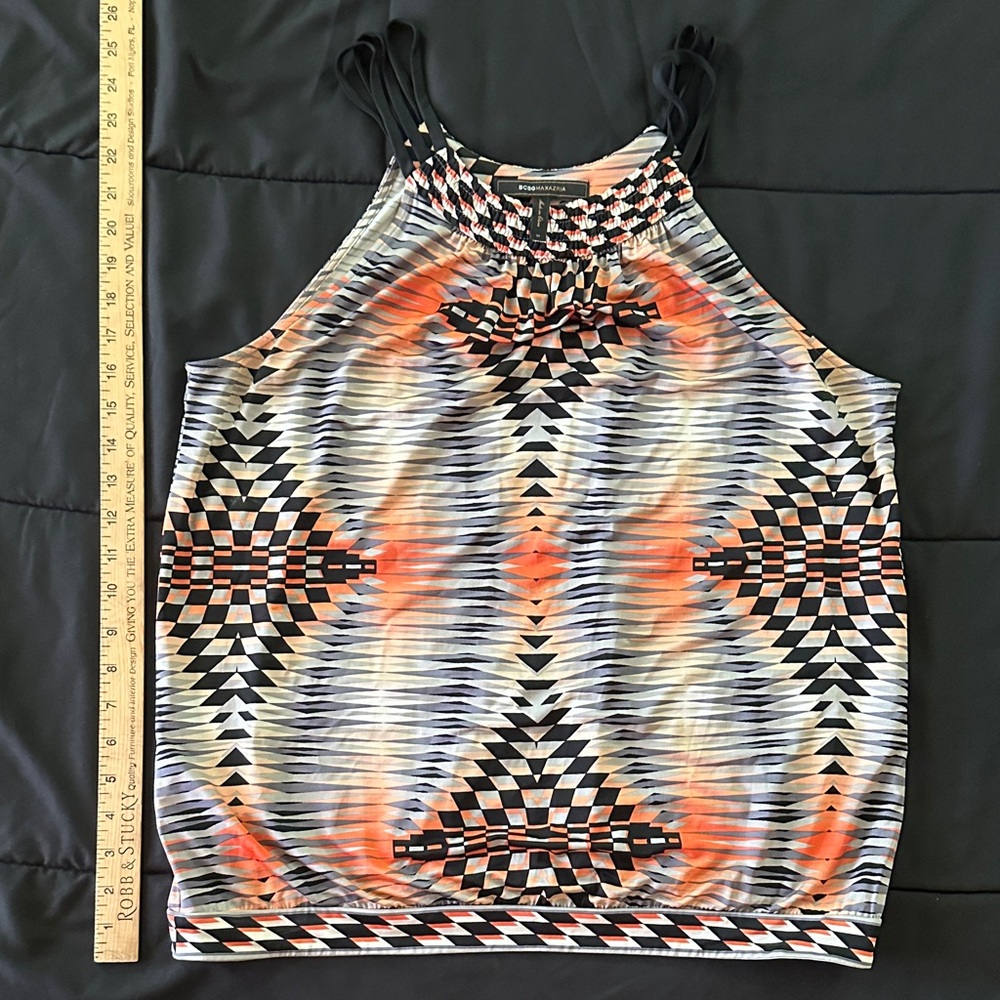 BCBGMaxAzria Women’s Medium Multicolor Top